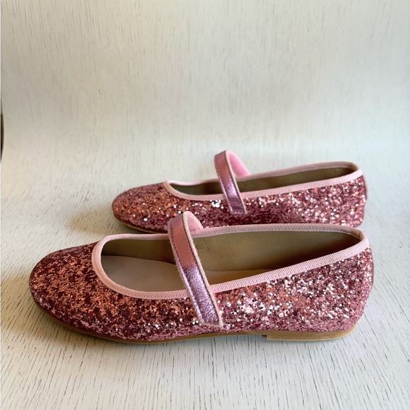 Childrenchic pink glitter sparkle Mary Jane dress party shoes EU 31 US 13.5 - Picture 4 of 14